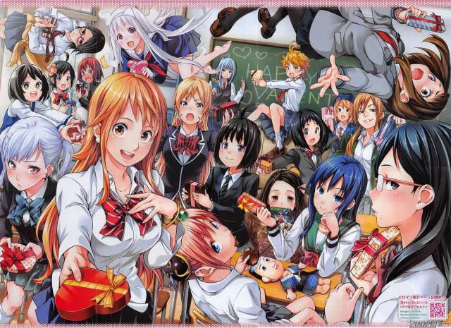 amatori chika+emma (yakusoku no neverland)+isobe isobee+kagura (gintama)+kamado nezuko+nakiri erina+nami (one piece)+noelle silva+shimizu kiyoko+teruhashi kokomi+uchiha sarada+uraraka ochako+watari eri+yunohana yuuna